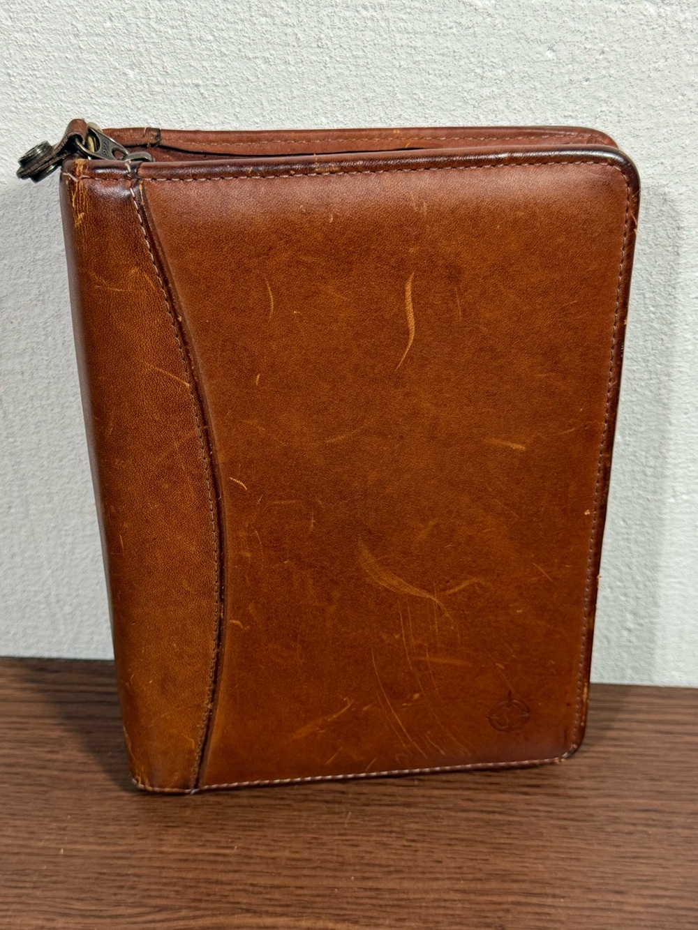 Vintage Franklin Covey Riverwood Leather Agenda